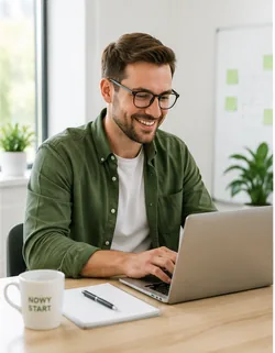 Nowa firma - pierwsza strona internetowa